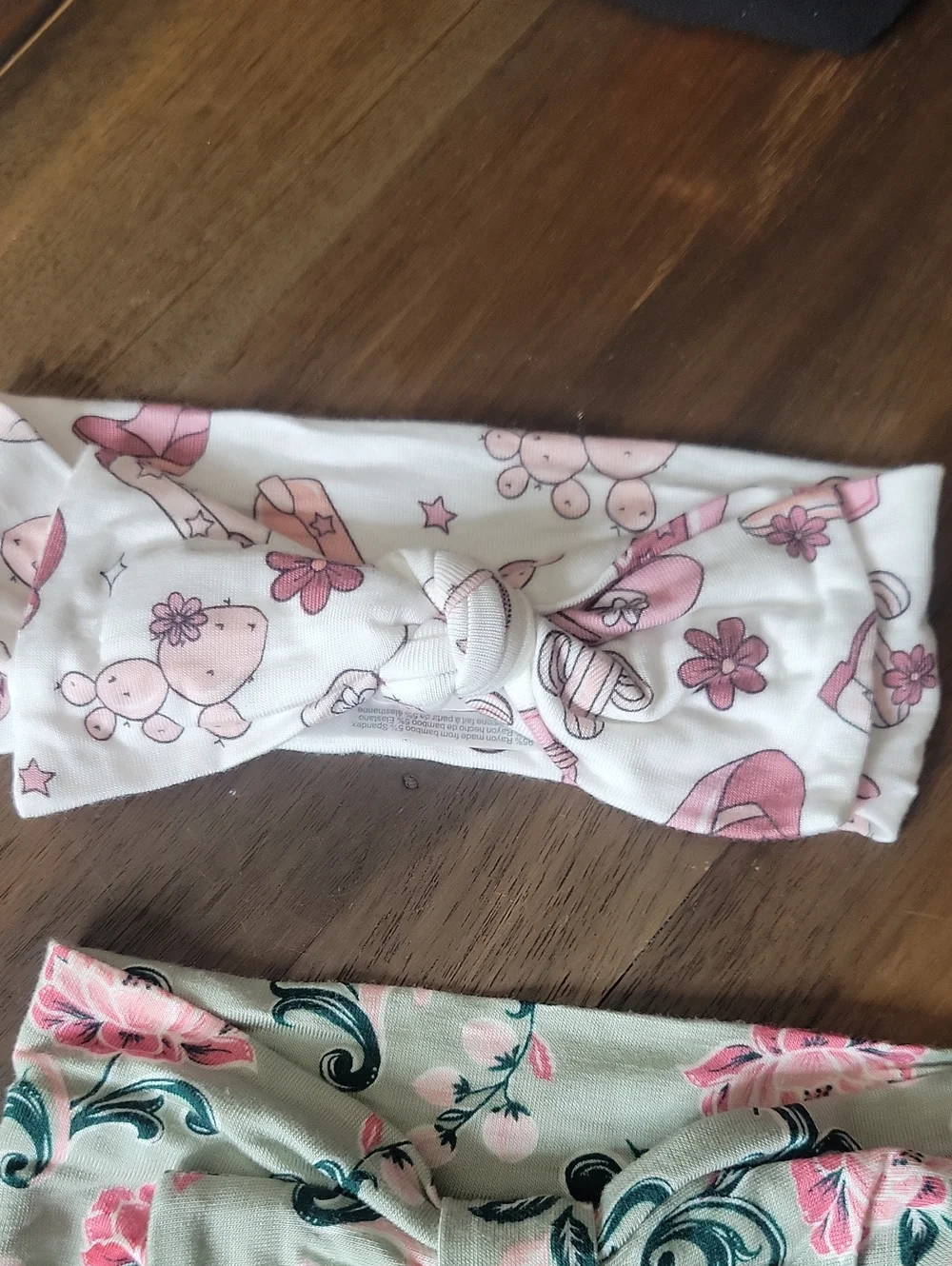 Milkberry NWOT Bamboo Headbands With Bows Bundle Sz 0-9M